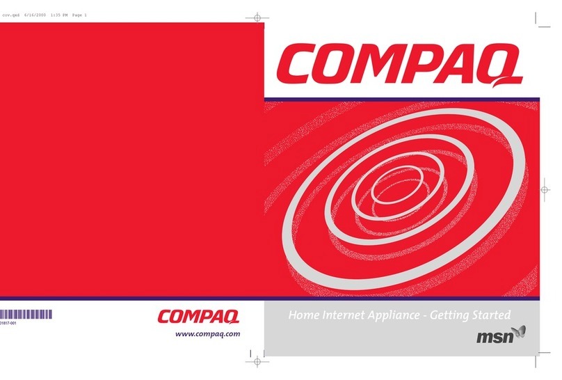 Compaq iPAQ IA-1 User manual