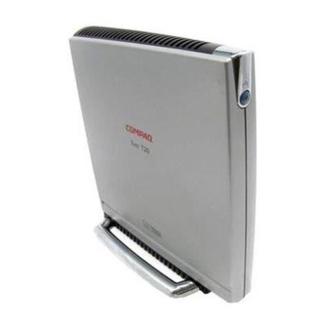 Compaq Evo Thin Client t20 Service manual