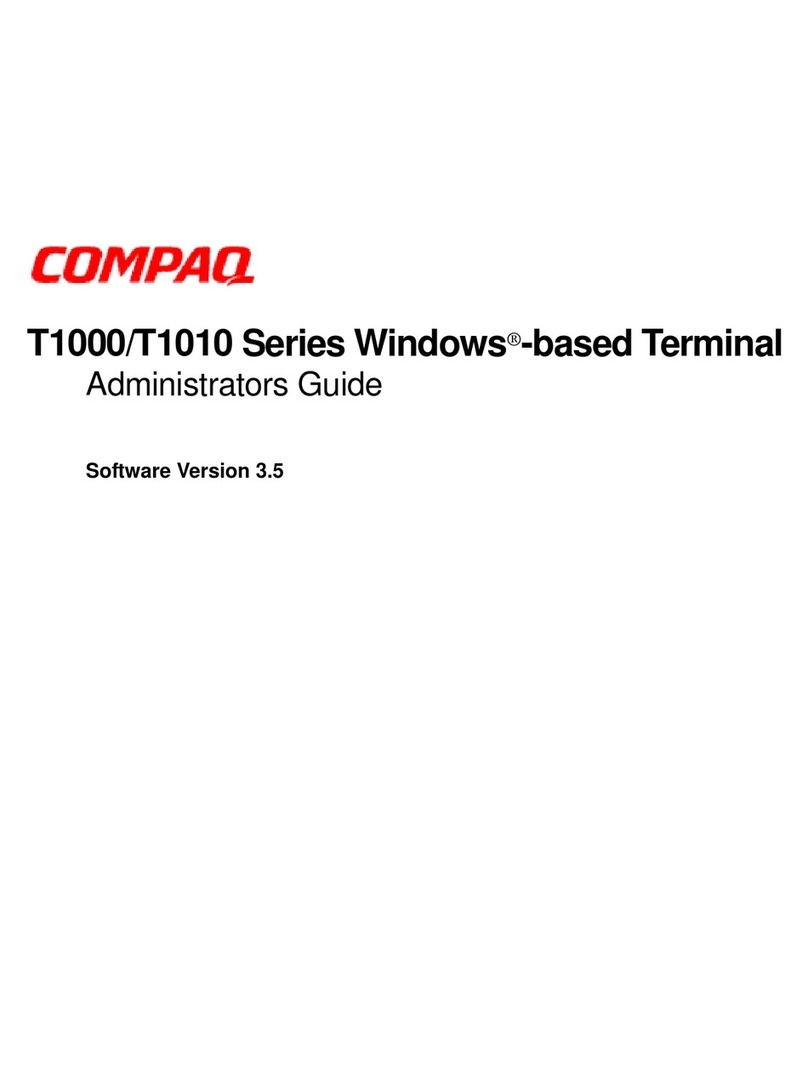 HP T1000 Manual