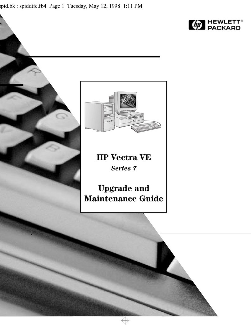 HP Vectra VEC 7 Operating manual