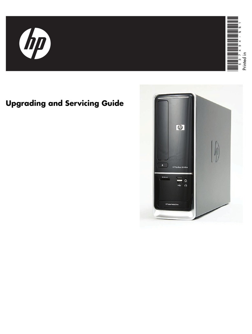 HP S5220F - Pavilion Slimline - Desktop PC Manual HP S5220F - Pavilion Slimline - Desktop PC Manual