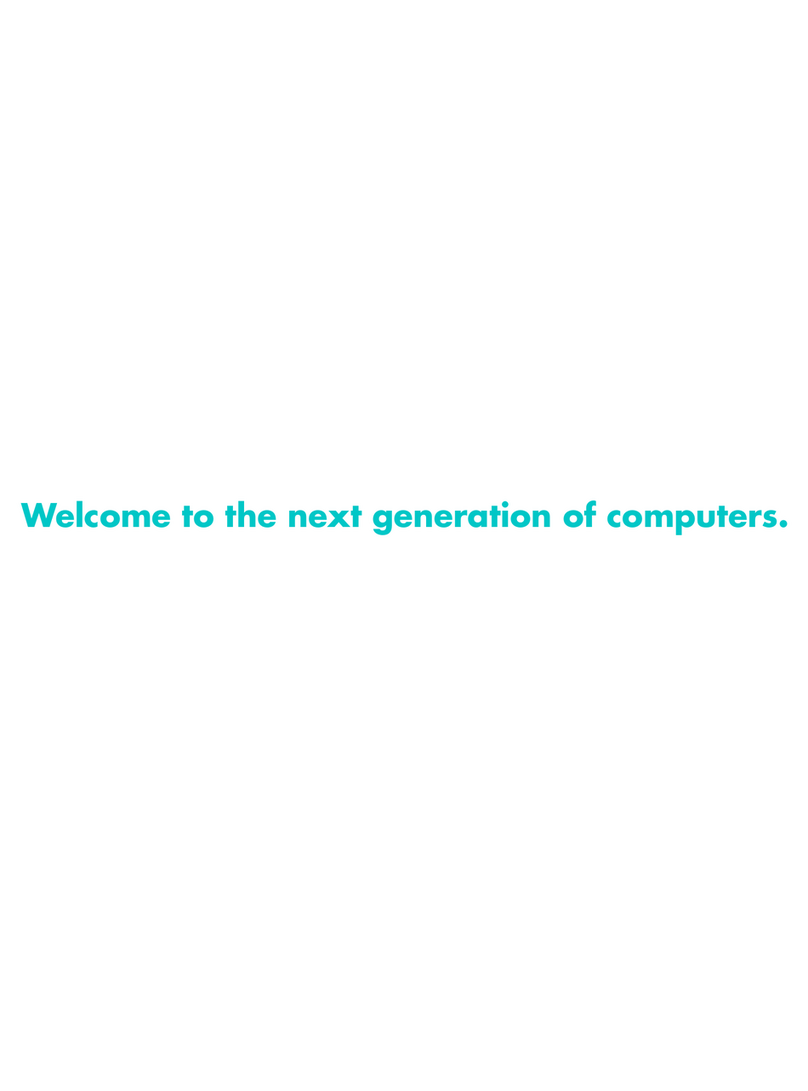 HP TouchSmart dx9000 User manual