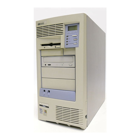 HP Kayak XU User manual