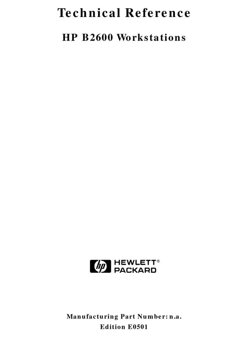 HP b2600 Use and care manual