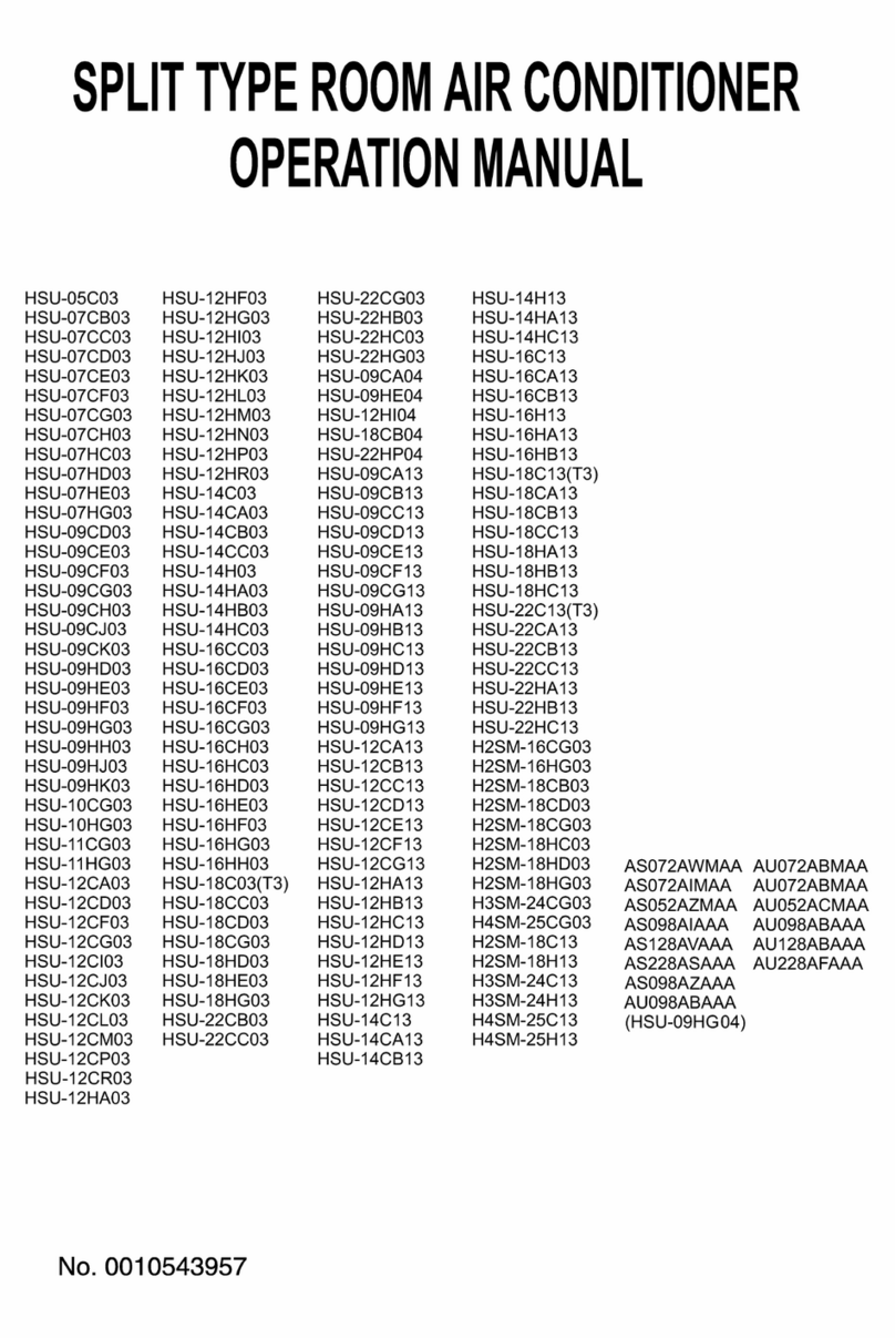 Haier AS052AZMAA User manual