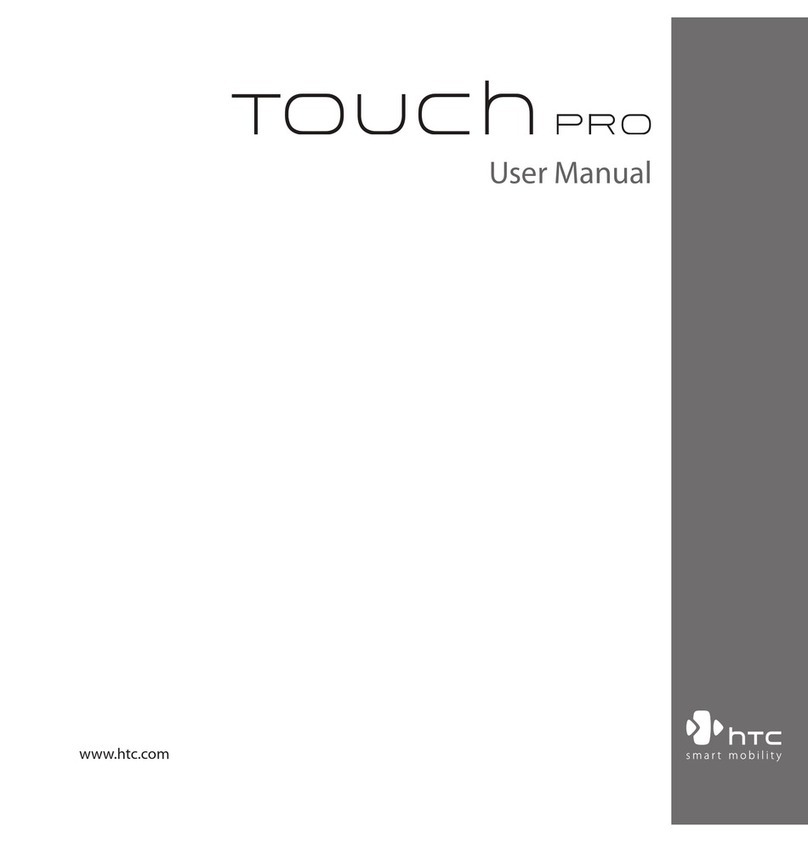HTC Touch Touch Pro User manual
