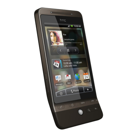 HTC Hero - Smartphone - WCDMA User manual HTC Hero - Smartphone - WCDMA User manual