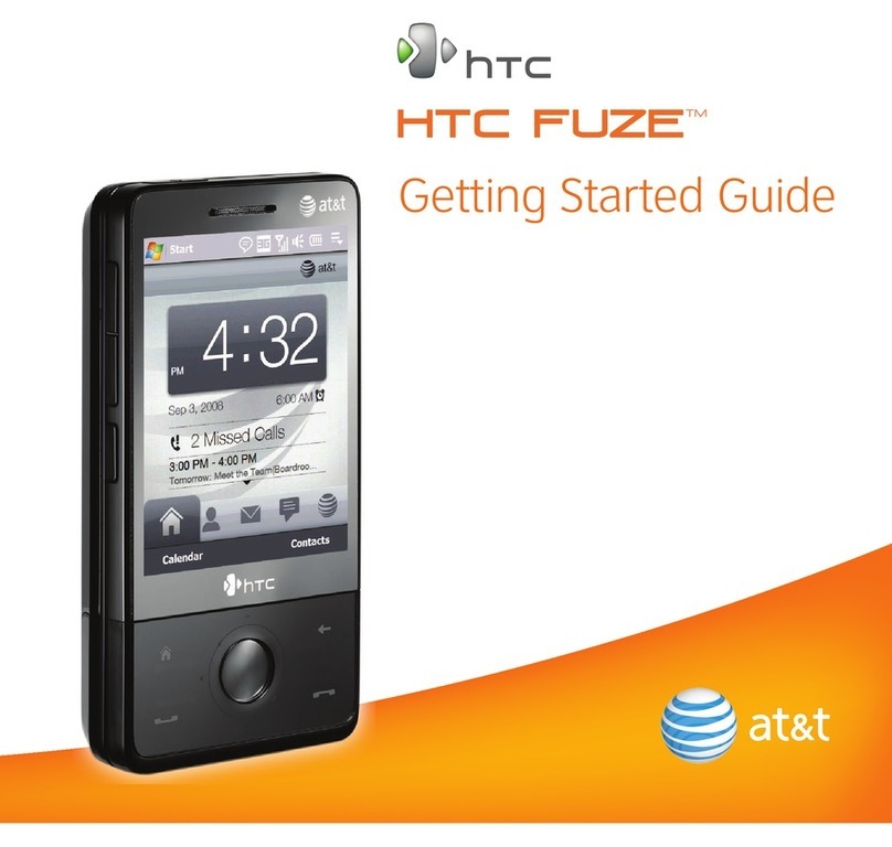 HTC FUZE User manual