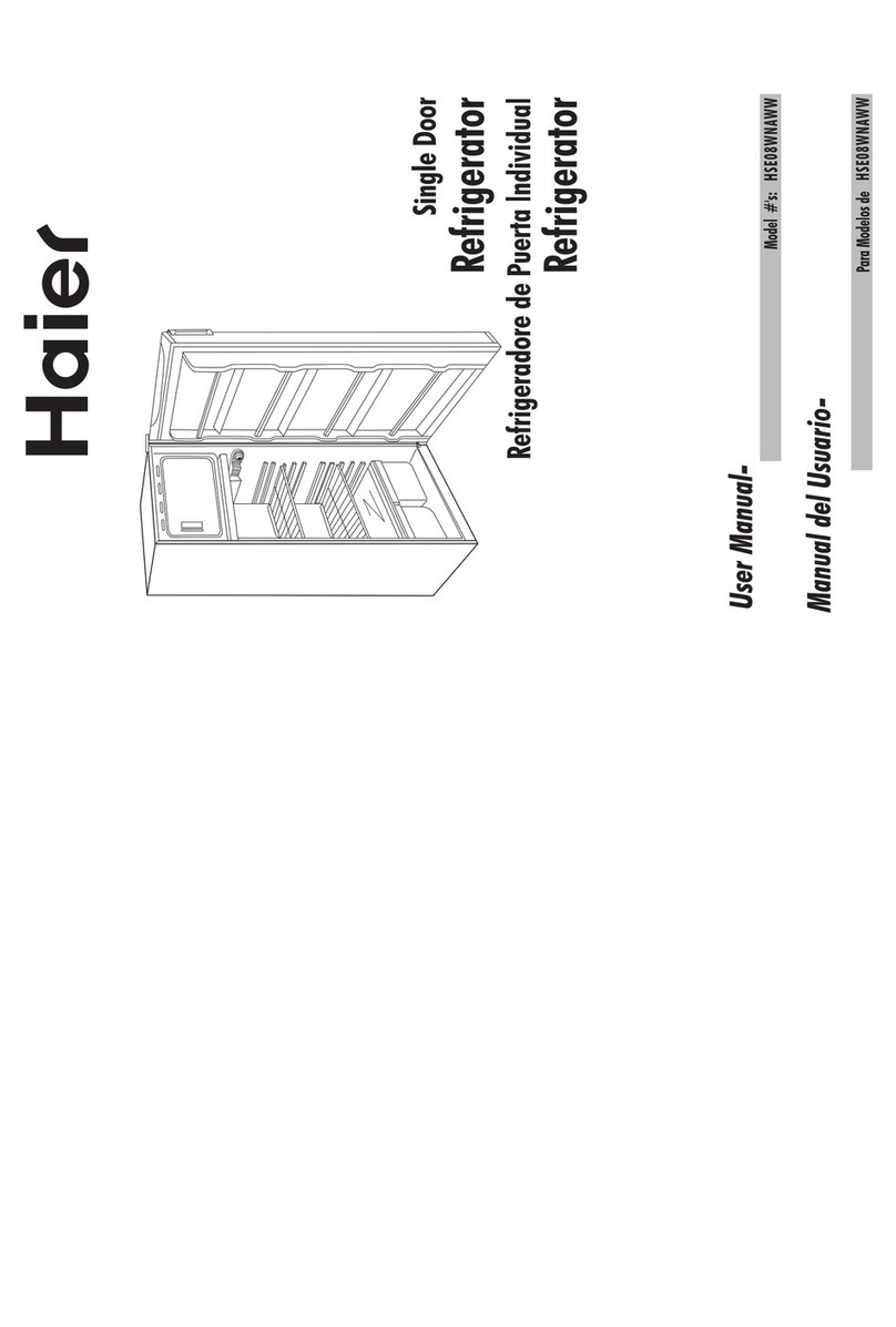 Haier HSE08WNAWW Appliances User manual