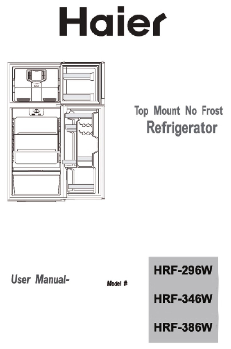 Haier HRF-296W User manual