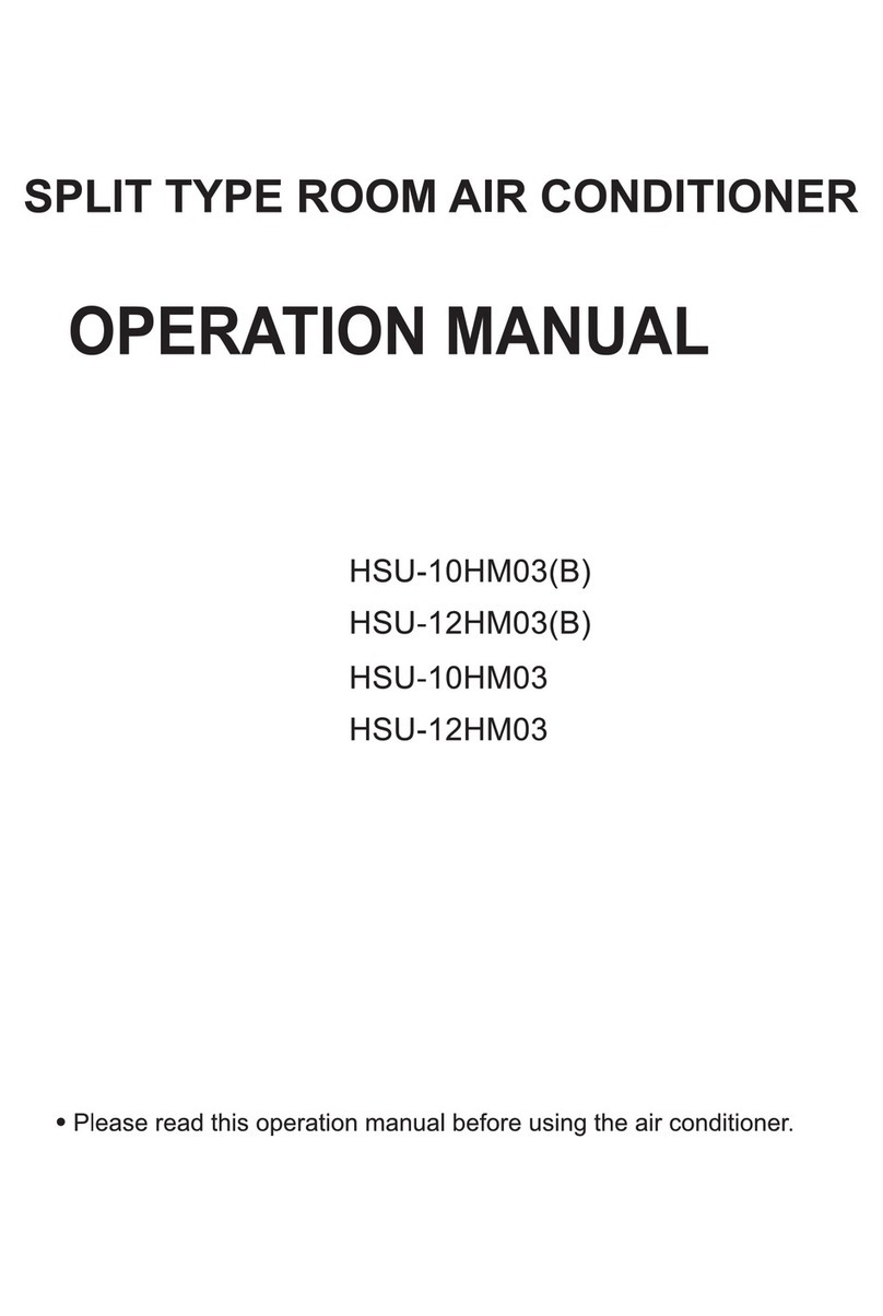 Haier HSU-12HM03 User manual Haier HSU-12HM03 User manual