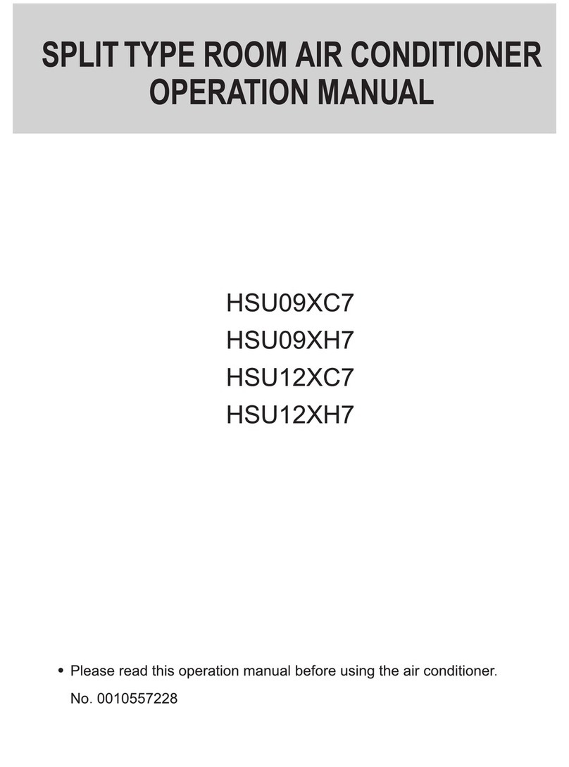 Haier HSU-09XC7 Operation manual