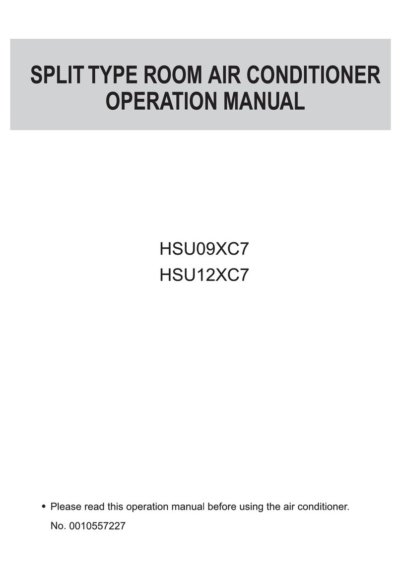 Haier HSU-09XC7 User manual Haier HSU-09XC7 User manual