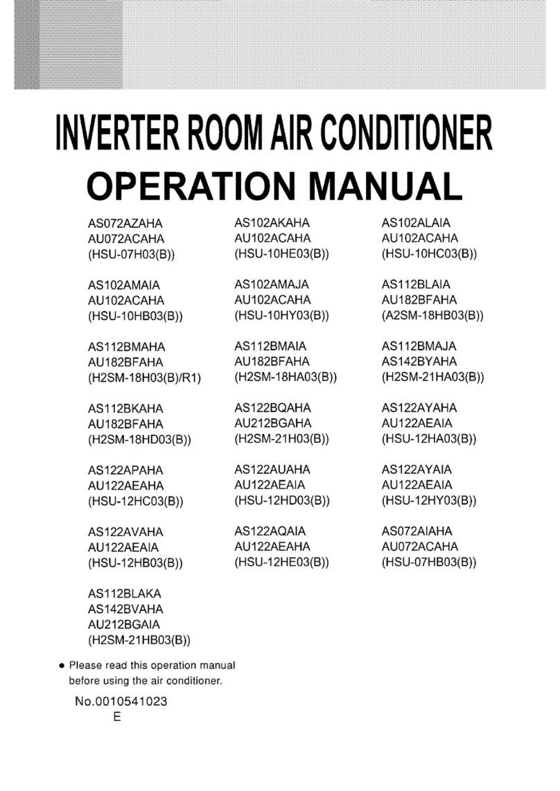Haier AS072AIAHA User manual