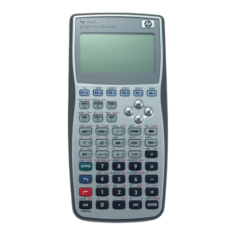 HP 48GII User manual