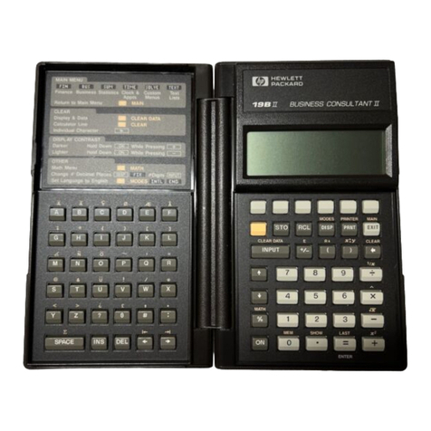 HP 19bll User manual