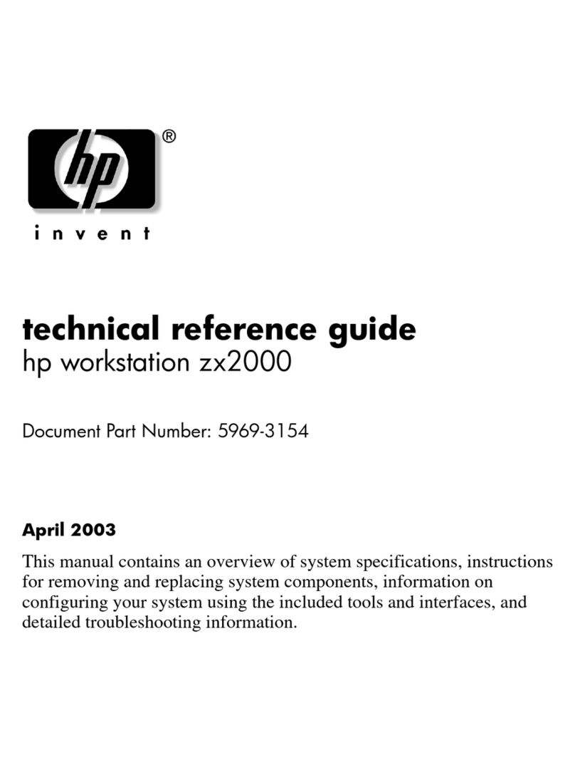 HP ZX2000 Use and care manual