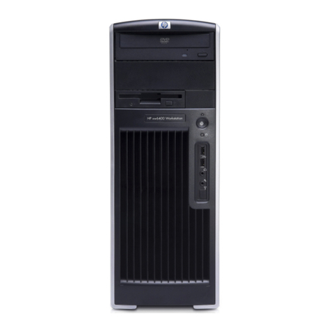 HP Xw6400 - Workstation - 4 GB RAM Service and technical reference guide