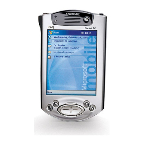 HP Compaq iPAQ H3900 Series User manual