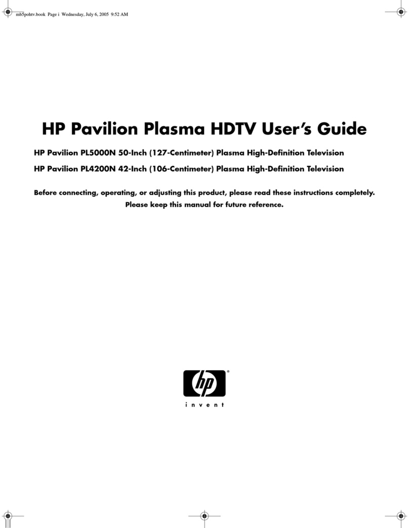 HP Pavilion PL4200N User manual HP Pavilion PL4200N User manual