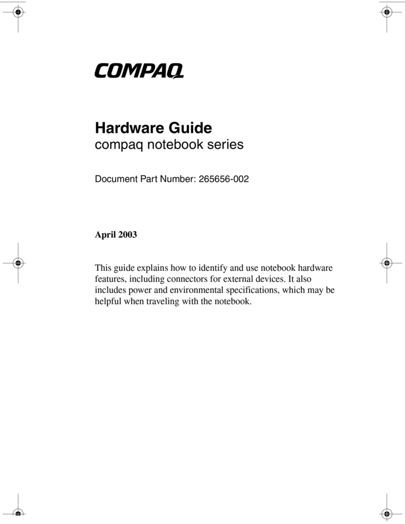 HP Compaq 800c Installation instructions
