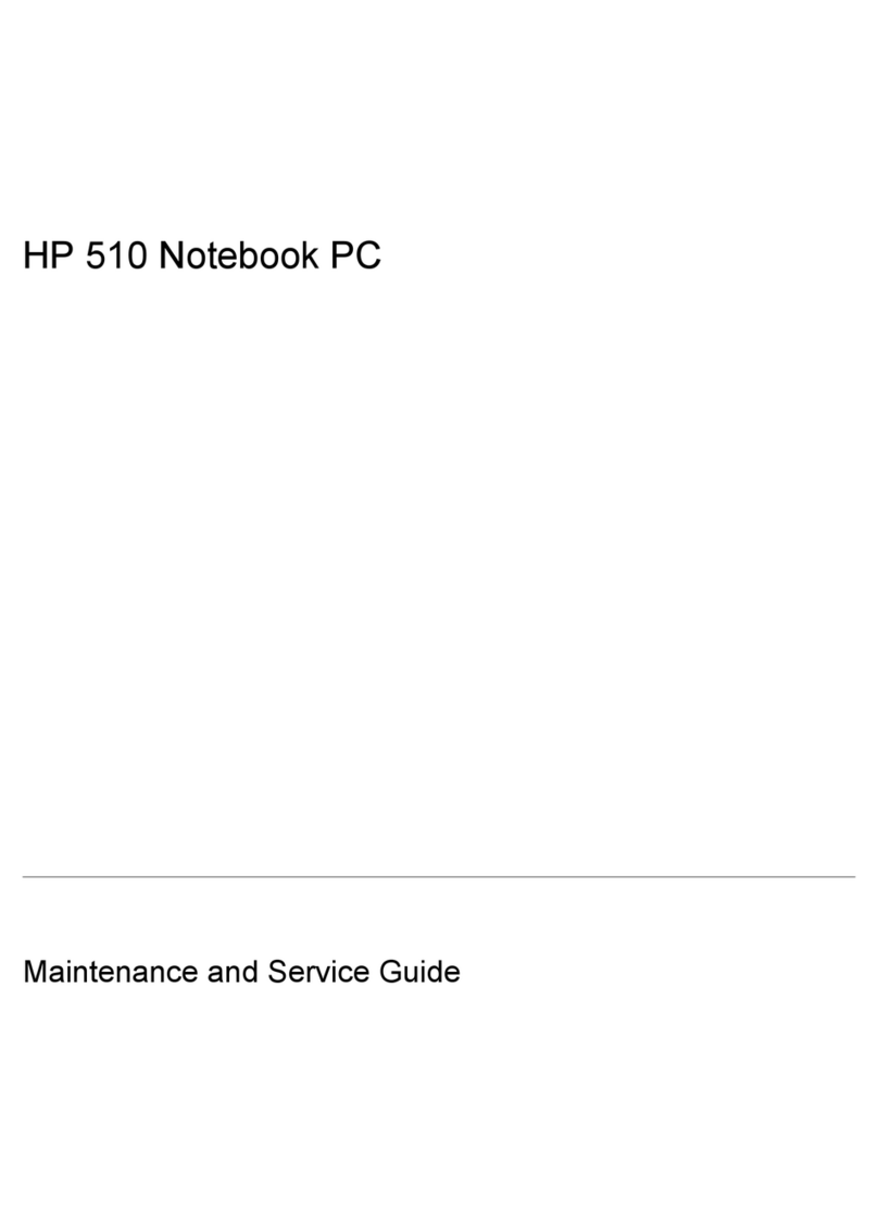 HP 510 - Notebook PC Manual