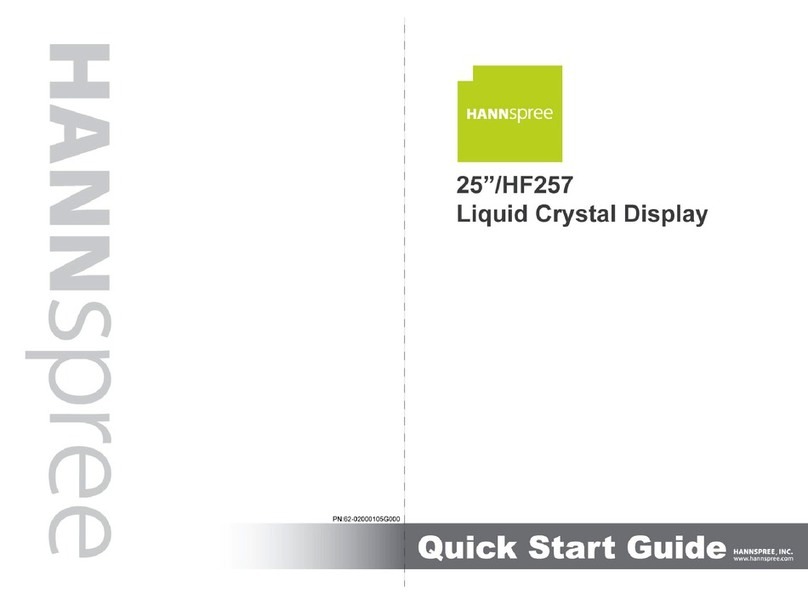 HANNspree HF-257HPB User manual
