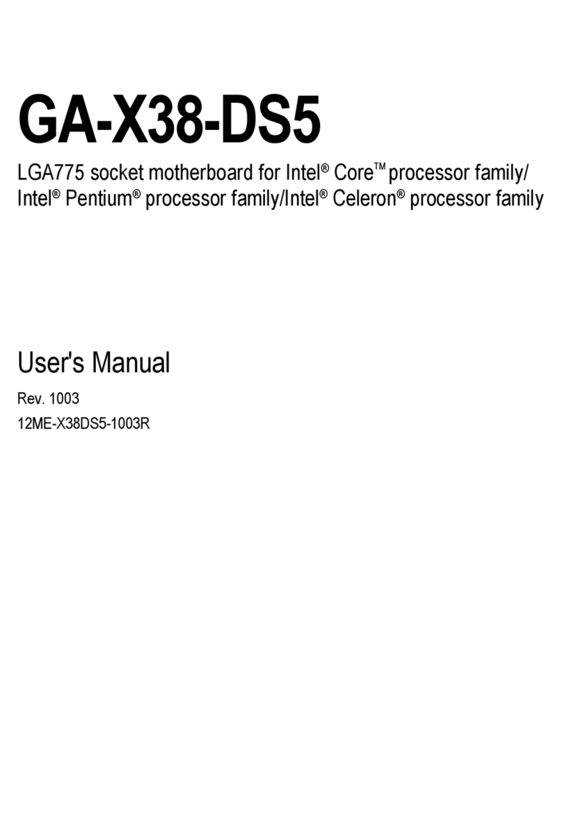 Gigabyte GA-X38-DS5 user manual
