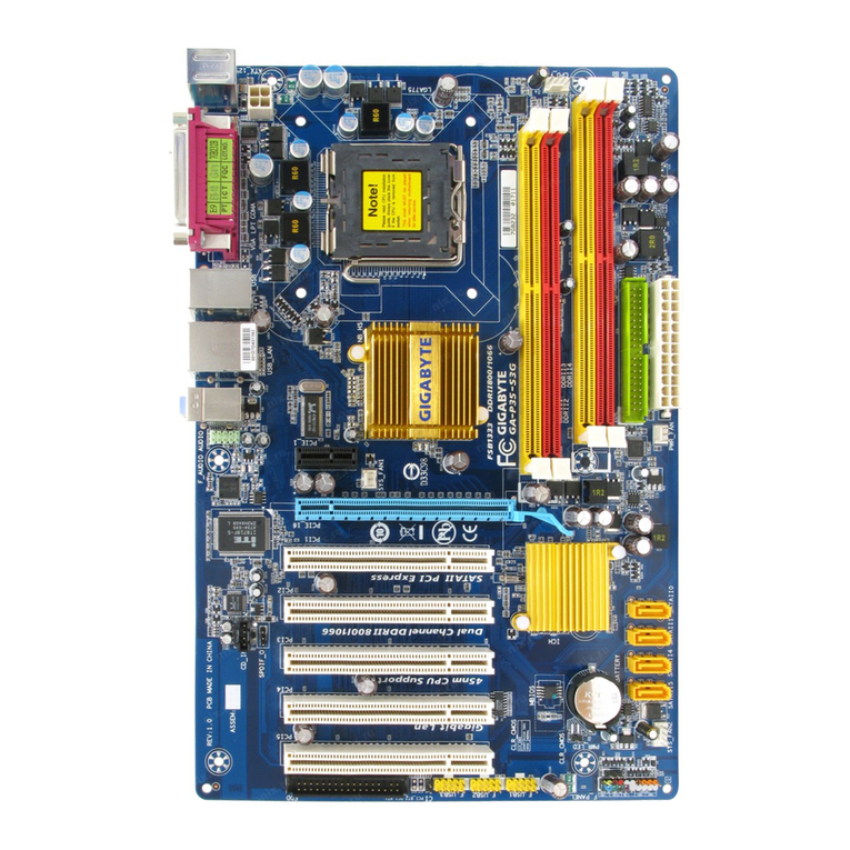 Gigabyte GA-P35-S3G user manual