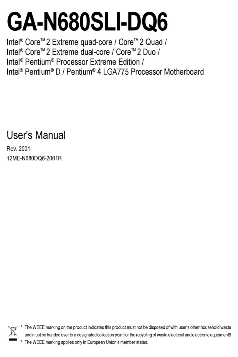 Gigabyte GA-N680SLI-DQ6 user manual