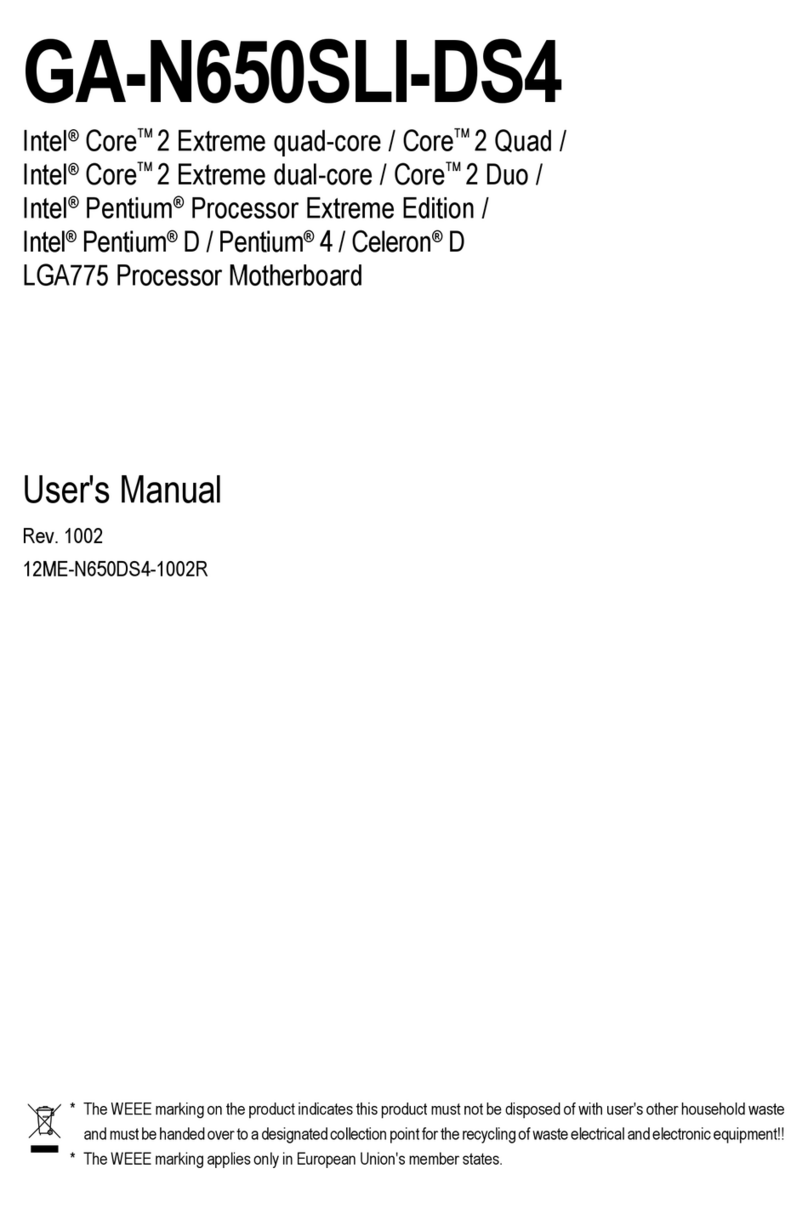 Gigabyte GA-N650SLI-DS4 user manual