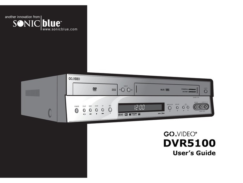 GoVideo DVR5100 User manual GoVideo DVR5100 User manual