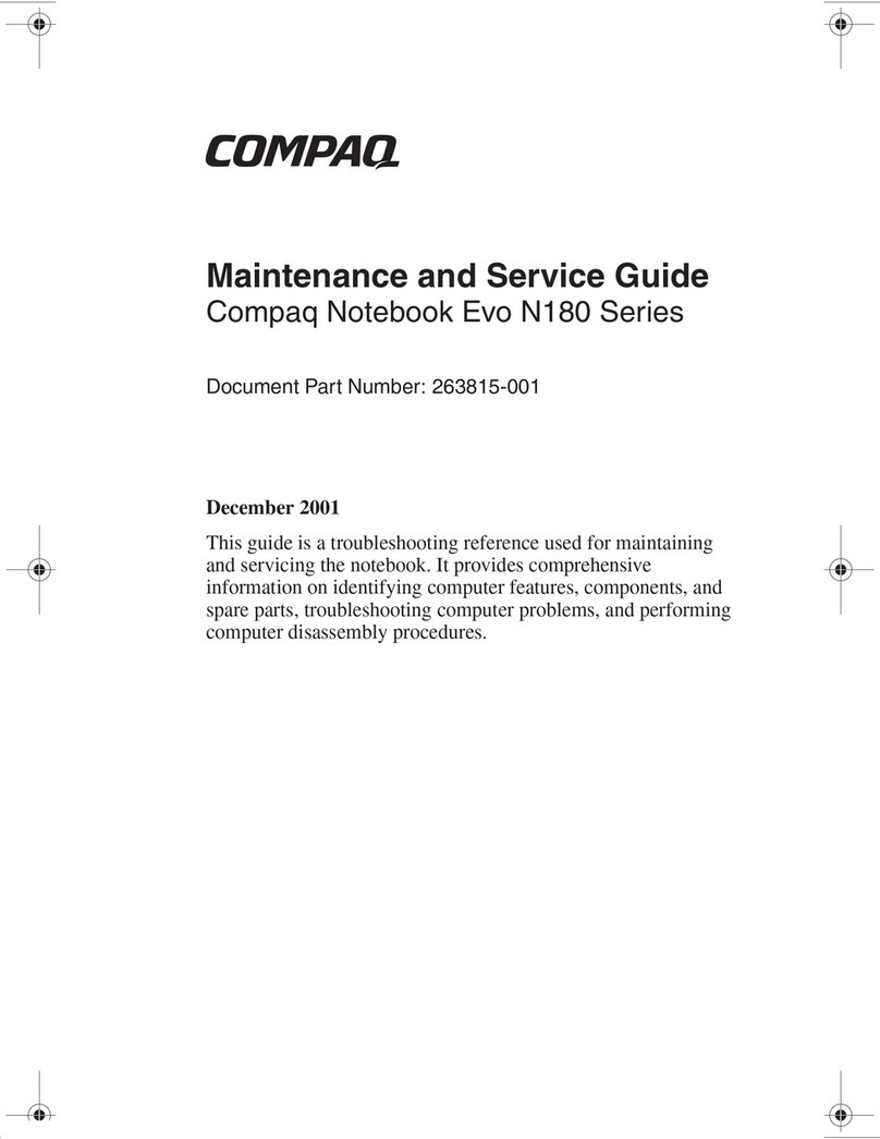 Compaq Evo N180 Manual Compaq Evo N180 Manual