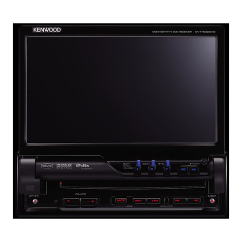 Kenwood KVT-532DVD instruction manual