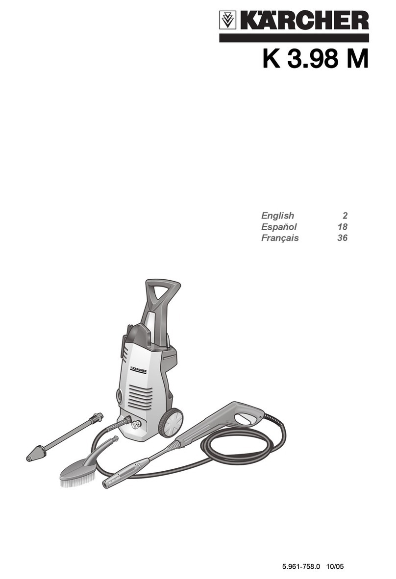 Kärcher K 3.67 M Operator's manual