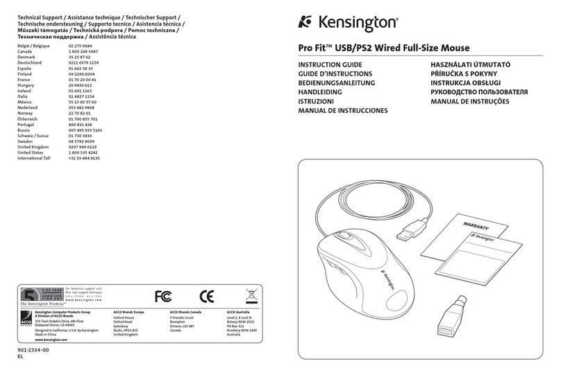 Kensington K72343US Instruction guide