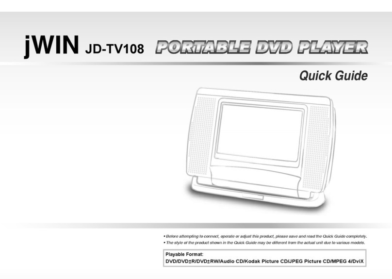 jWIN JD TV108 User manual