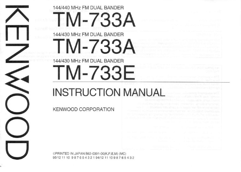 Kenwood TM-733A instruction manual