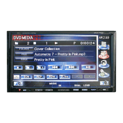 Kenwood DNX7100 - Navigation System With DVD player user guide Kenwood DNX7100 - Navigation System With DVD player user guide