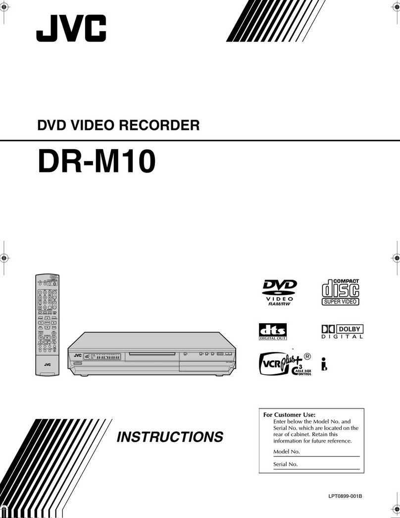 JVC DR-M10SUC User manual JVC DR-M10SUC User manual