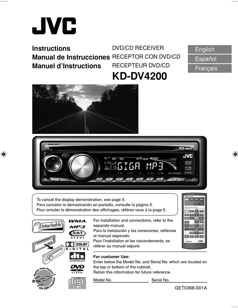 JVC KD-DV4200J User manual