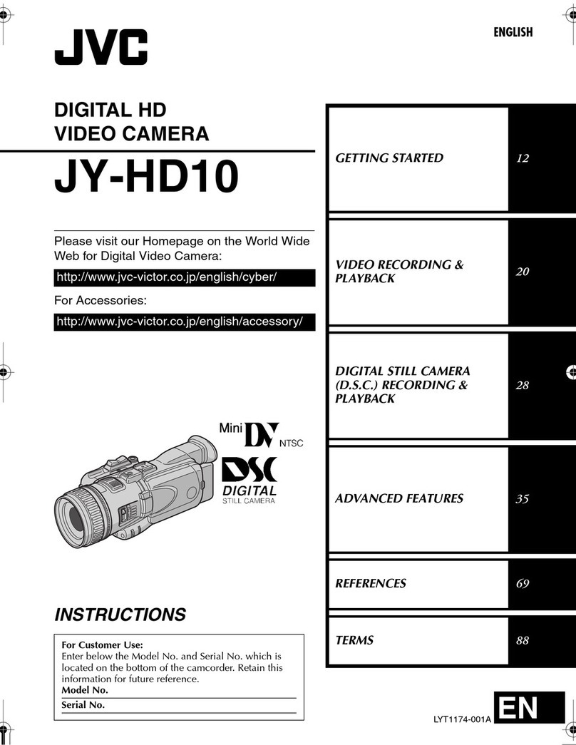 JVC JY-HD10 User manual JVC JY-HD10 User manual