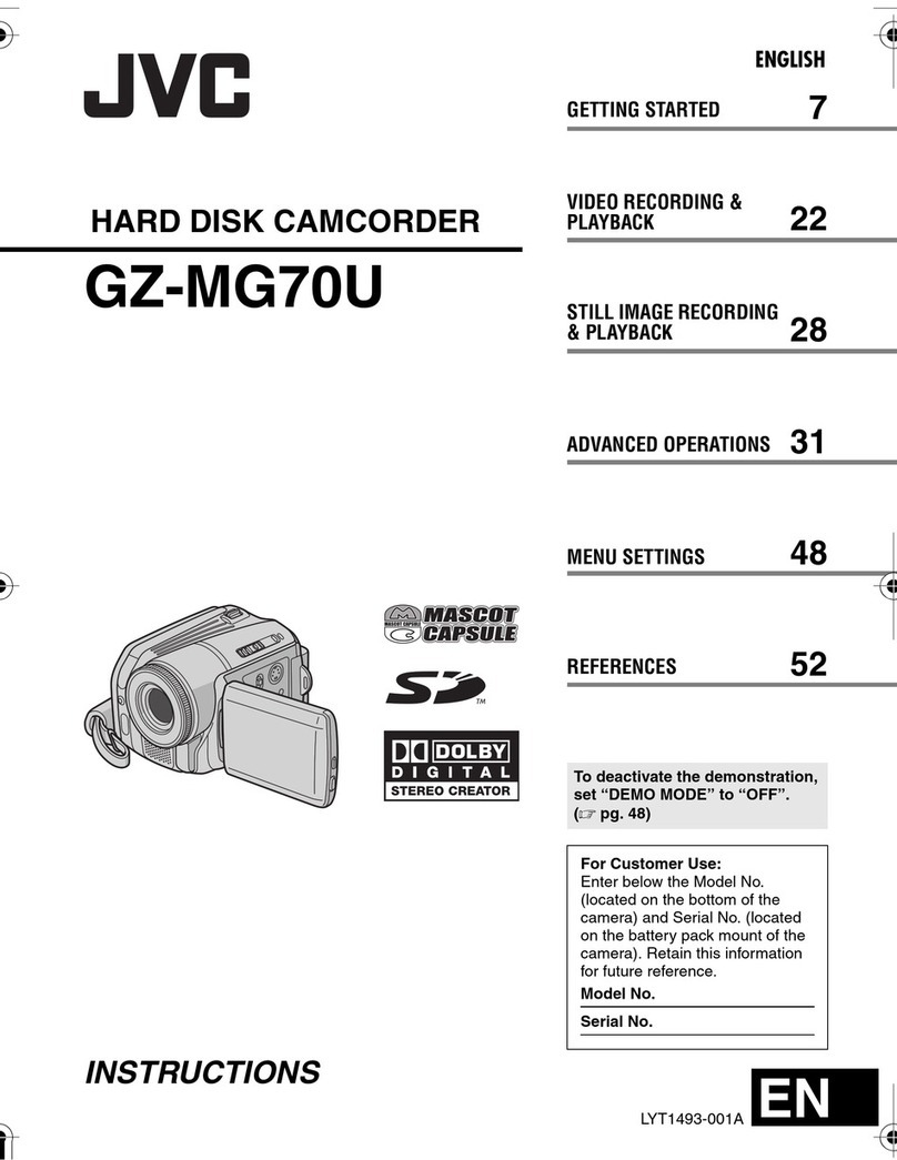 JVC GZ-MG70US User manual