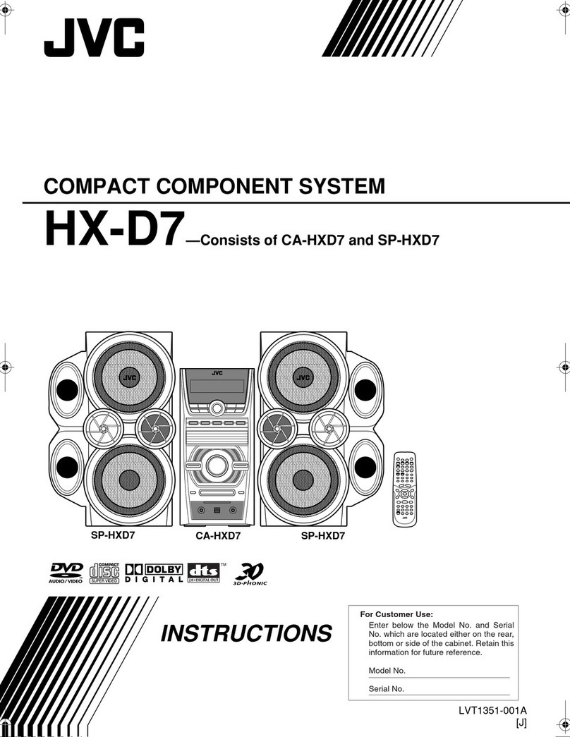 JVC HX-D7C User manual