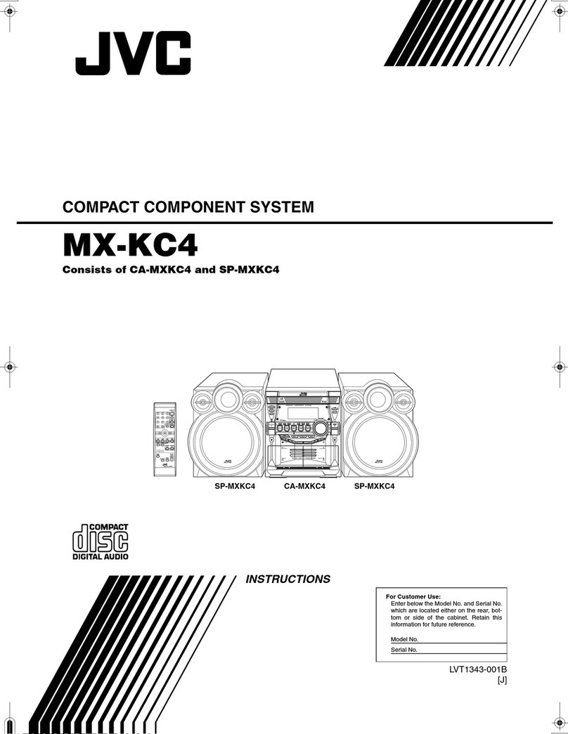 JVC MX-KC4J User manual