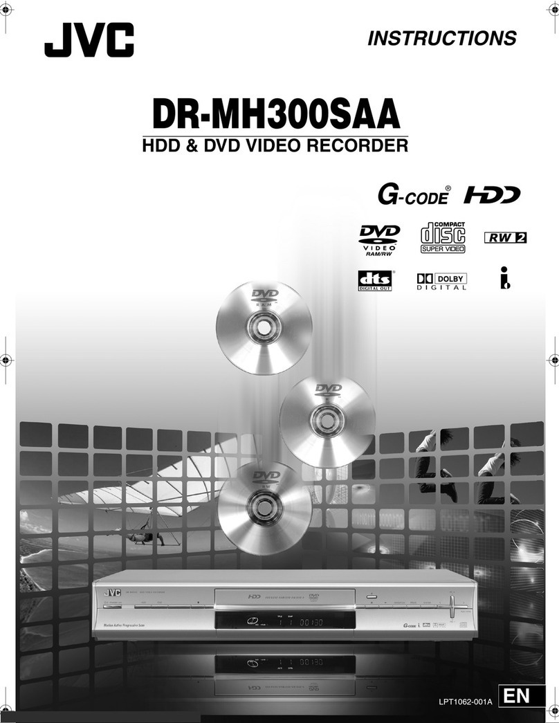 JVC DR-MH300SAA User manual