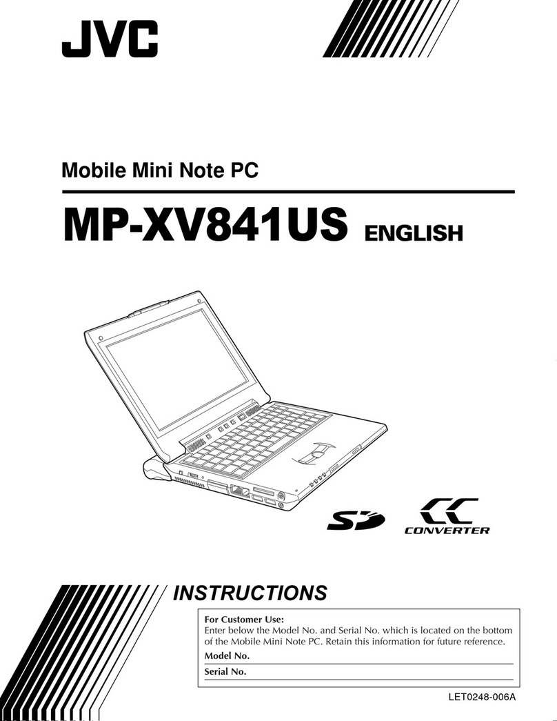 JVC MP-XV841 User manual