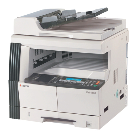 Kyocera KM-1650 User manual