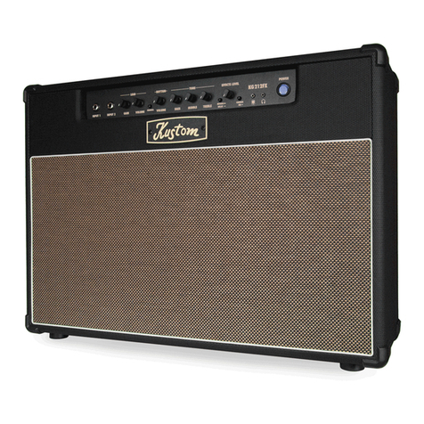 Kustom KG212FX User manual