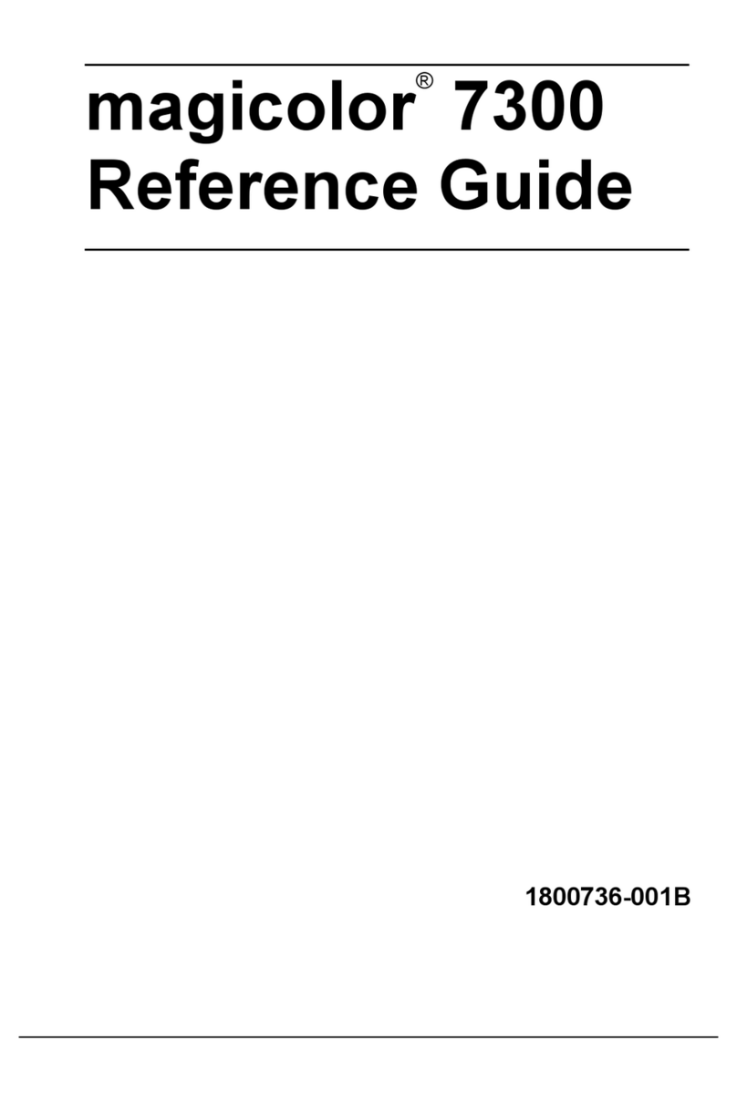 Konica Minolta Magicolor 7300 User manual